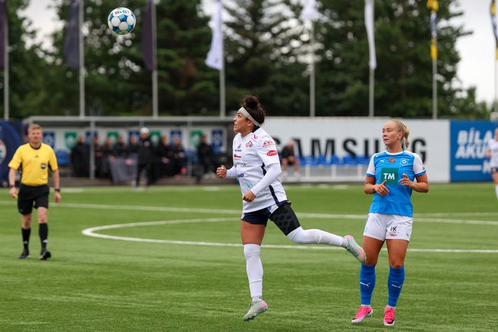 Erin Flurey kom Akureyringum á bragðið gegn Eyjakonum.