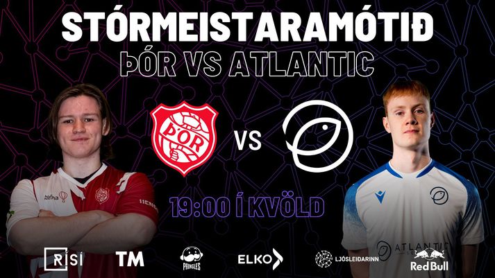 Þór og Atlantic Esports berjast um Stórmeistaratitilinn.