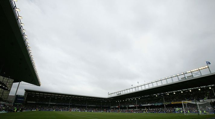 Goodison Park hefur verið heimavöllur Everton síðan 1892.