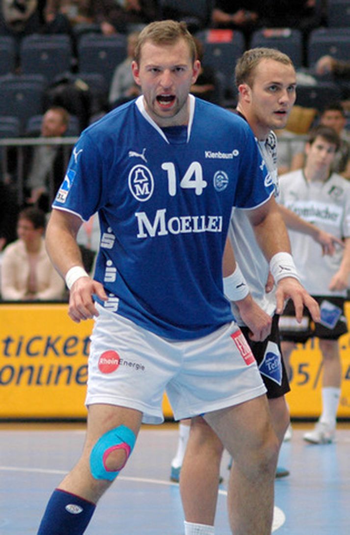 Sverre Andreas Jakobsson, leikmaður Gummersbach og íslenska landsliðsins.