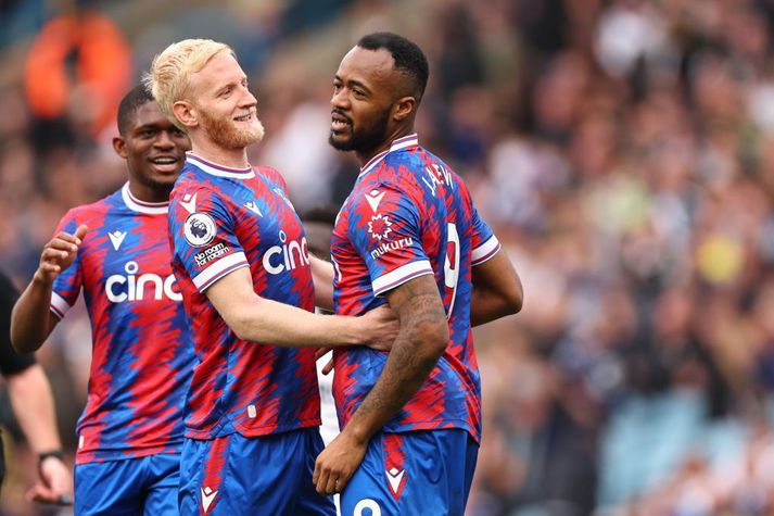 Jordan Ayew hefur spilað 163 deildarleiki fyrir Crystal Palace og skorað 18 mörk.