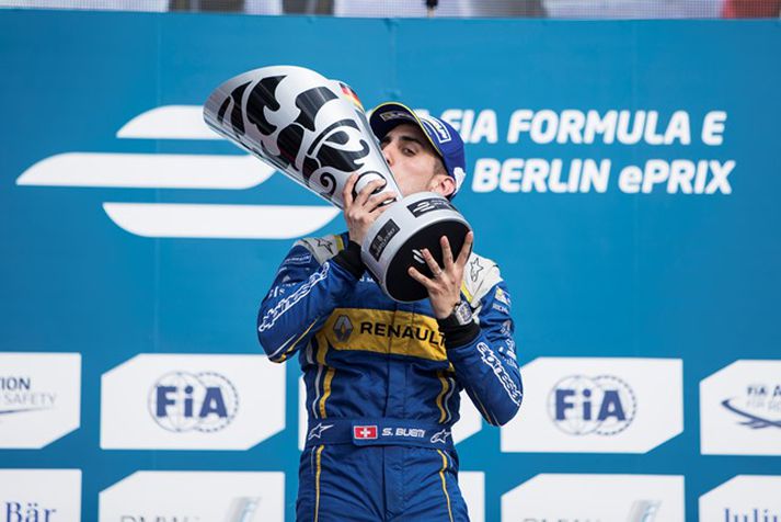 Sebastien Buemi varð meistari á síðasta tímabili eftir harða baráttu við Lucas di Grassi.