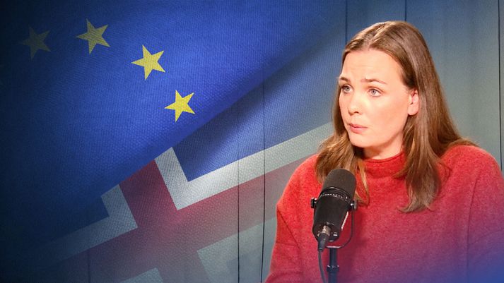 Sonja Ýr Þorbergsdóttir, formaður BSRB, er gestur í Vísi að viðræðum. Verkalýðsforystan innan ASÍ er klofin í afstöðu sinni til aðildarviðræðna. Ólíkt starfssystkinum sínum í Eflingu og Starfsgreinasambandinu hyggst Sonja kjósa „já“ hinn 29. ágúst. 