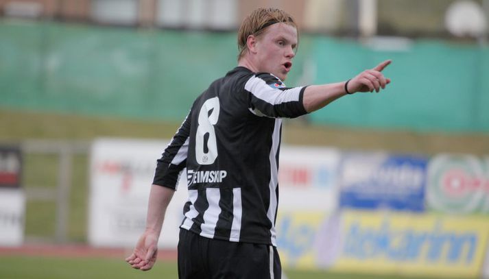 Baldur Sigurðsson í leik með KR í sumar.