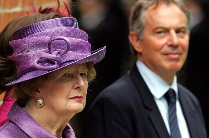 Margaret Thatcer og Tony Blair fá fúlgur fjár frá hinu opinbera.