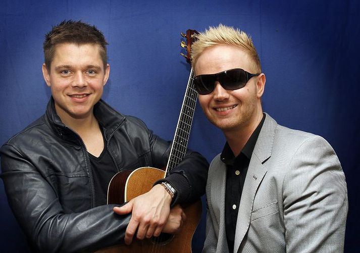 Friðrik Ómar og Jógvan ætla að syngja lög af plötunni Vinalög á Dalvík.