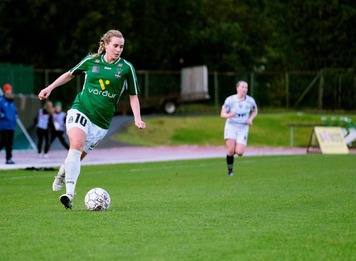 Berglind Björg Þorvaldsdóttir og stöllur hennar í Breiðabliki hafa byrjað tímabilið af krafti. 