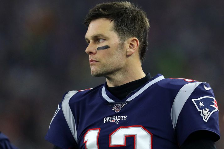 Það er erfitt að sjá Tom Brady fyrir sér í einhverju öðru en búningi New England Patriots.