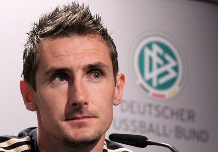 Miroslav Klose, leikmaður þýska landsliðsins.