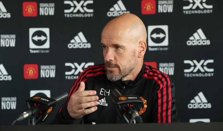 Erik ten Hag, knattspyrnustjóri Manchester United.
