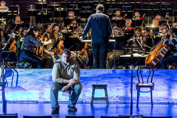 Stuart Skelton fór með hlutverk Peter Grimes í tónleikauppfærslu á Listahátíðinni í Reykjavík. 