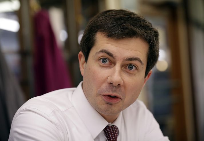 Pete Buttigieg, borgarstjóri South Bend í Indiana.