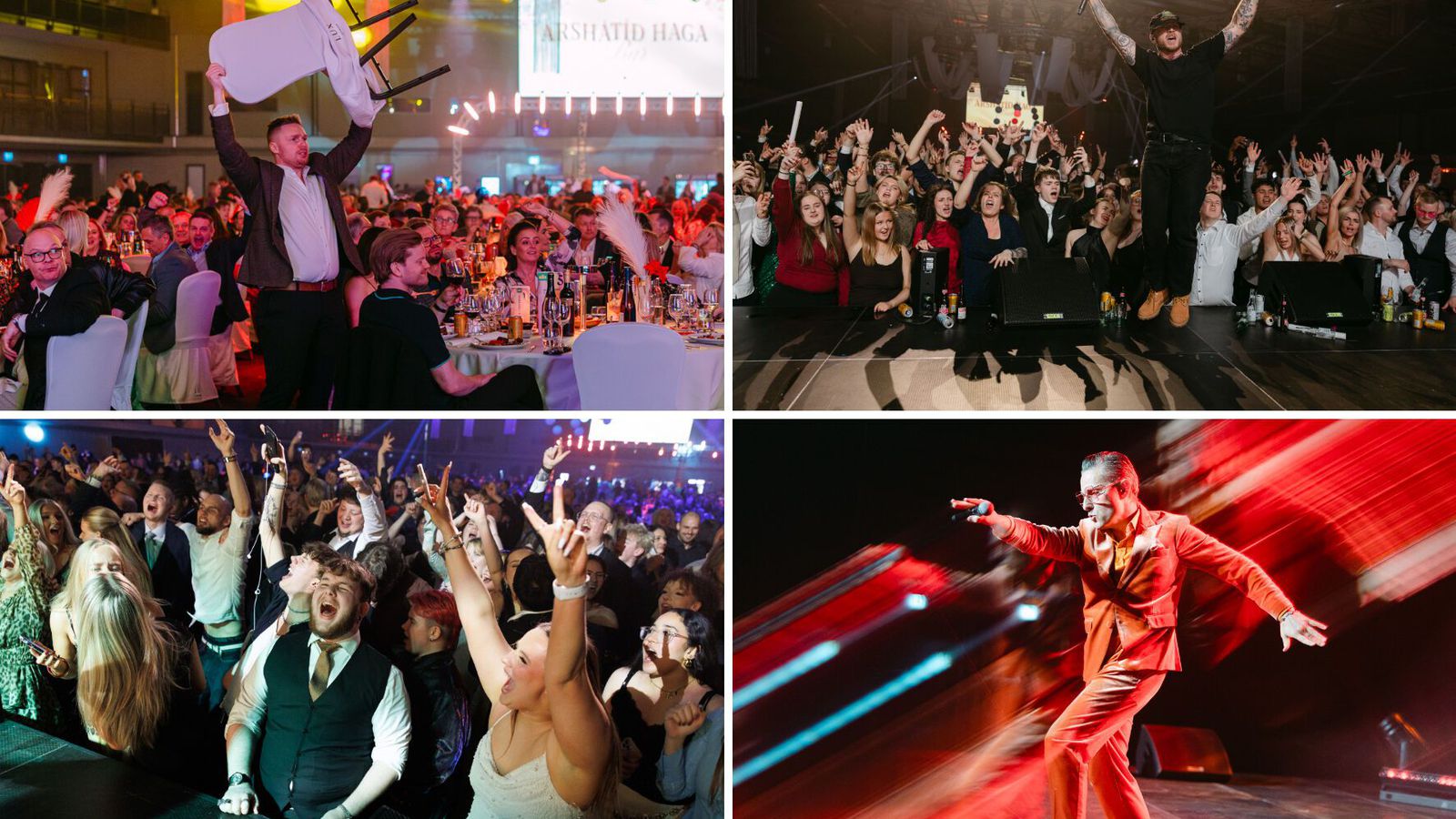 Höguðu sér vel á árs­há­tíð Haga