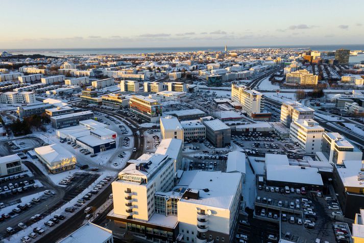 Ætla má að mikið líf verði í Ármúla í vor þegar níundu bekkingar í Hagaskóla verða þar á vappi.