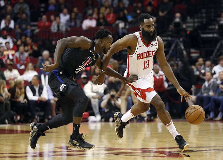 Harden skoraði 47 stig gegn Los Angeles Clippers.