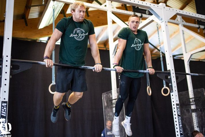 Björgvin Karl Guðmundsson og Patrick Vellner.