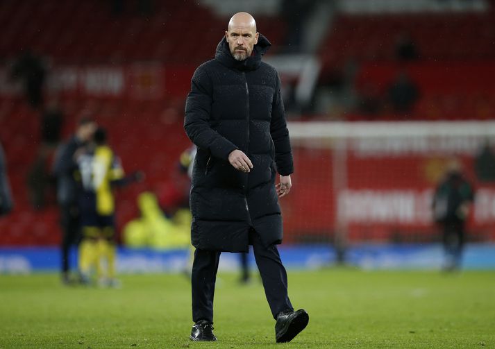 Erik ten Hag var eðlilega ekki sáttur eftir leik dagsins.