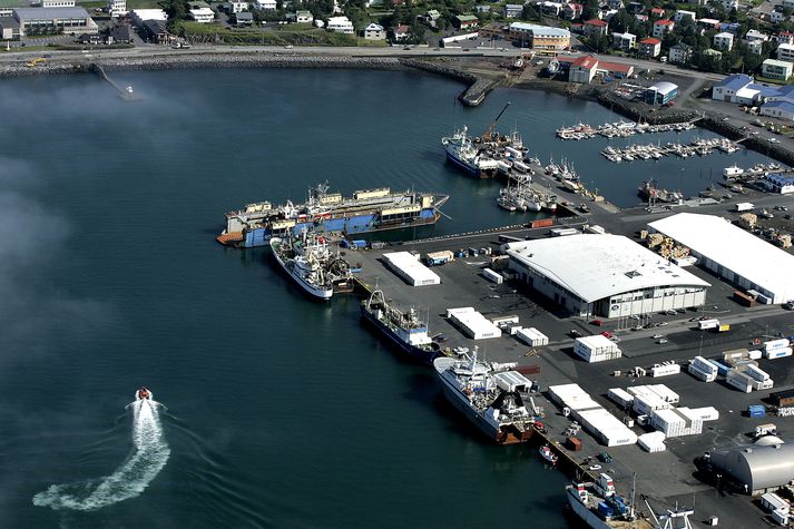 Frá Hafnarfjarðarhöfn.