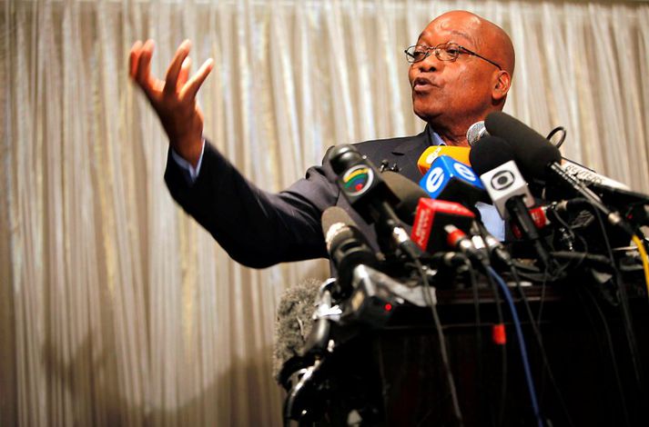 Jacob Zuma, forseti Suður-Afríku.