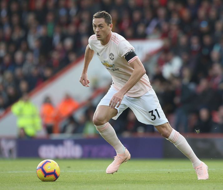 Matic í sigri United gegn Bournemouth um helgina.