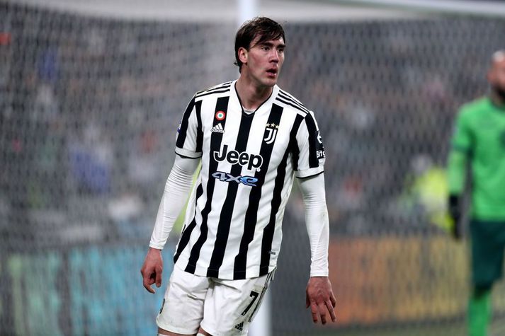 Dusan Vlahovic, leikmaður Juventus.