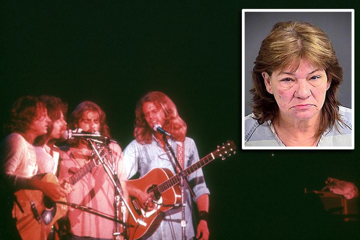 Hin geysivinsæla sveit The Eagles hélt tónleika hér á landi árið 2011. Vernett Bader er á innfelldu myndinni.