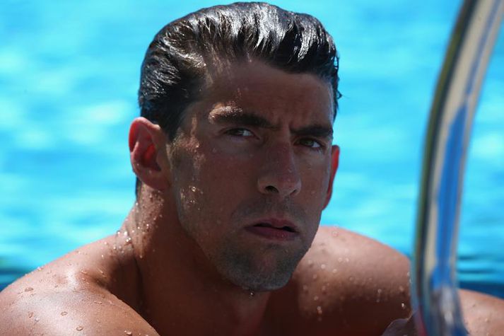 Spurning hvað Michael Phelps finnst um þessar nýju tímasetningar?