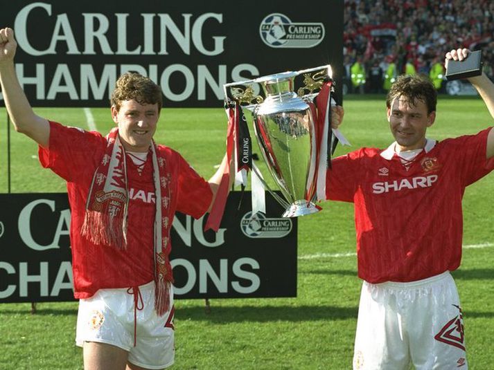 Bryan Robson vann titilinn tvisvar sinnum með Manchester United.