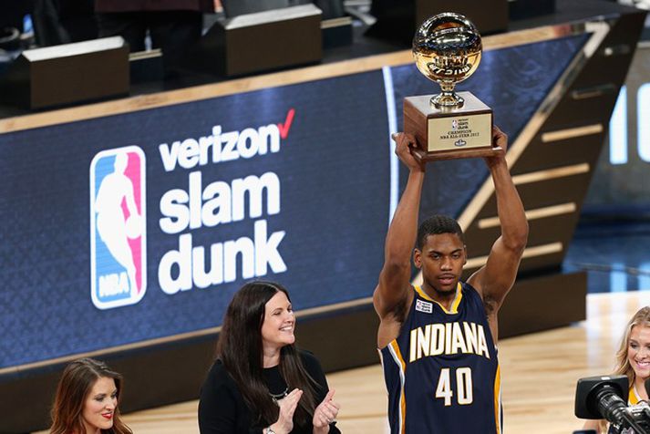 Glenn Robinson III er troðslukóngur NBA-deildarinnar 2017.