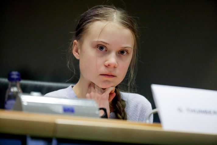 Greta Thunberg er verulega ósátt við aðgerðaleysi í loftslagsmálum.