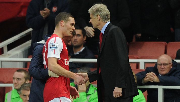 Vermaelen gengur af velli í gær.