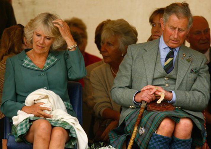 Hjónin voru alls ekki sammála um hvort Camilla ætti að vera viðstödd minningarathöfn um Díönu prinsessu