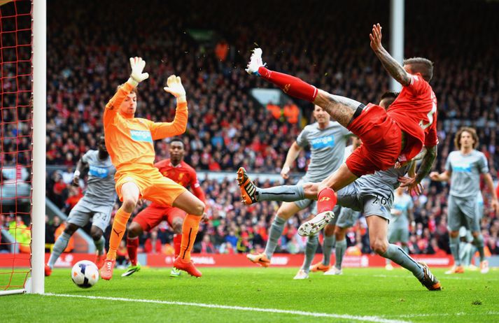 Agger jafnar fyrir Liverpool