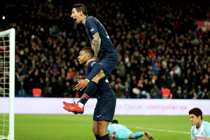 Mbappe og di Maria sáu um mörk PSG í leiknum