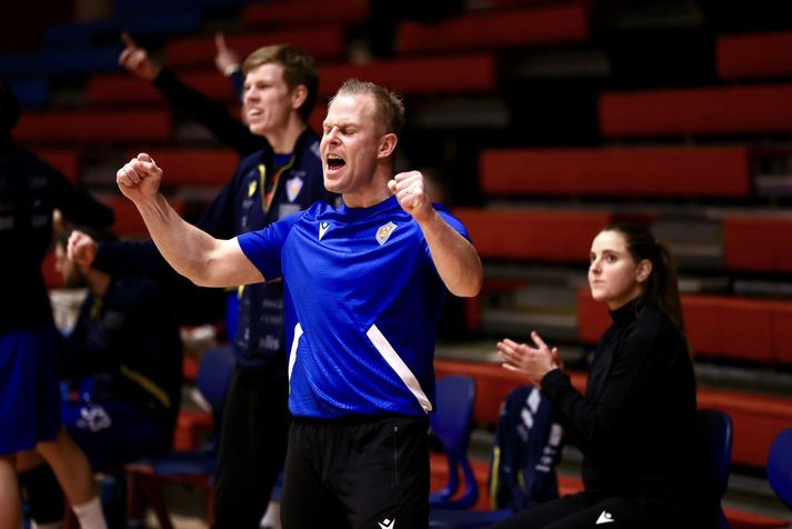 Andri Snær Stefánsson fékk ekki að fagna sigri í kvöld og raunar vantaði talsvert upp á það.