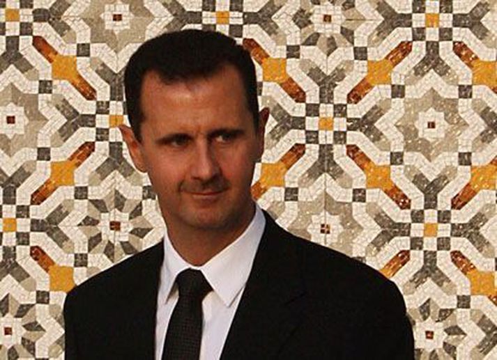 Al Assad, forseti Sýrlands.
