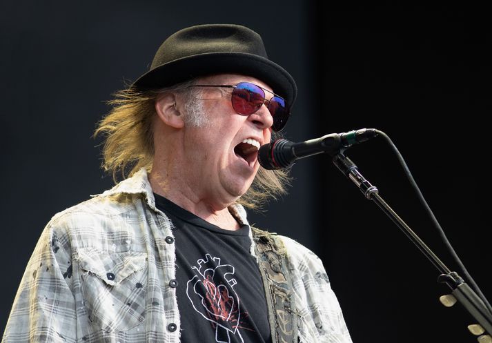 Neil Young er allt annað en sáttur.