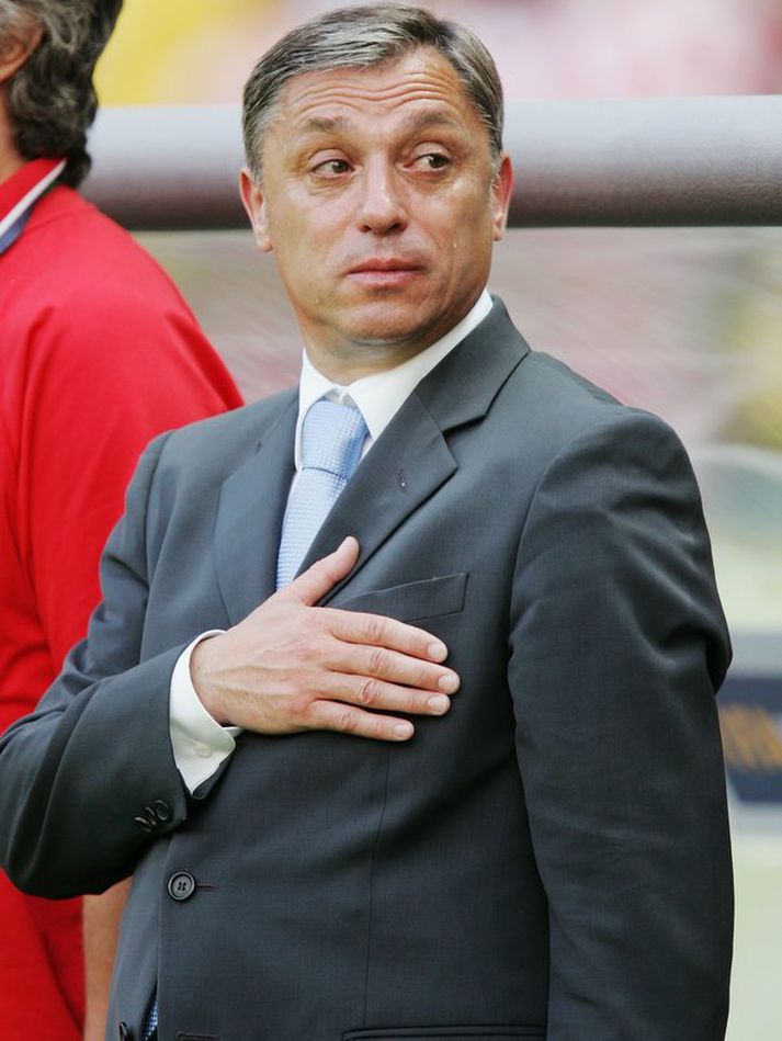 Zlatko Kranjcar, þjálfari Svartfjallalands.