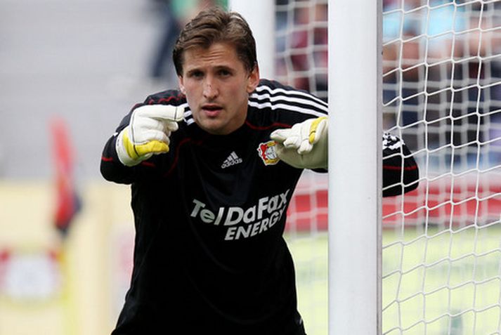 Rene Adler leikur með Bayer Leverkusen.