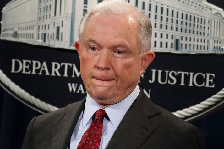 Jeff Sessions, dómsmálaráðherra Bandaríkjanna.