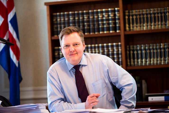 Sigmundur Davíð Gunnlaugsson, forsætisráðherra.