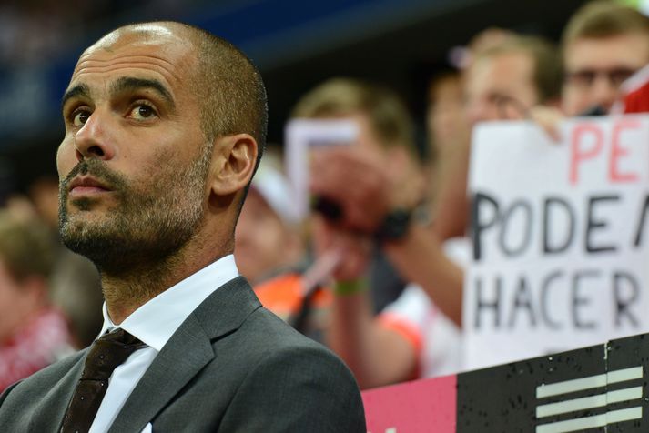 Pep Guardiola, knattspyrnustjóri Bayern München.