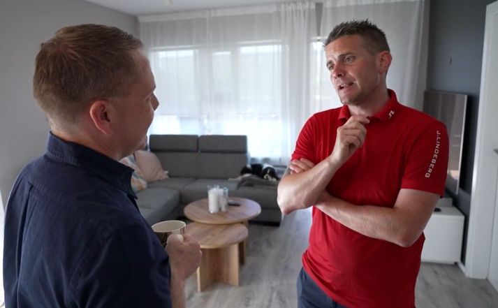 Rikki fékk Sindra Sindrason í morgunkaffi. 