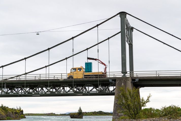 Brúin verður lokuð milli klukkan 21 í kvöld og til klukkan sjö í fyrramálið.