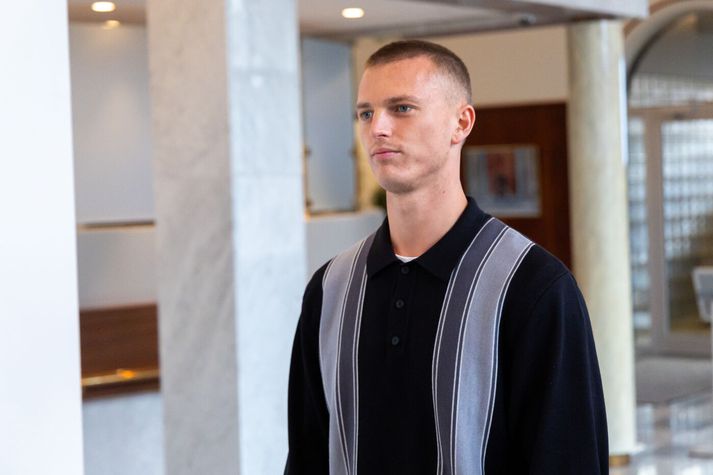 Albert Guðmundsson í Héraðsdómi Reykjavíkur á sínum tíma.