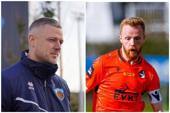 Vinirnir Ragnar Sigurðsson (þjálfari Fram) og Ragnar Bragi Sveinsson (fyrirliði Fylkis) mætast í mikilvægum leik í lokaumferð Bestu deildarinnar í dag