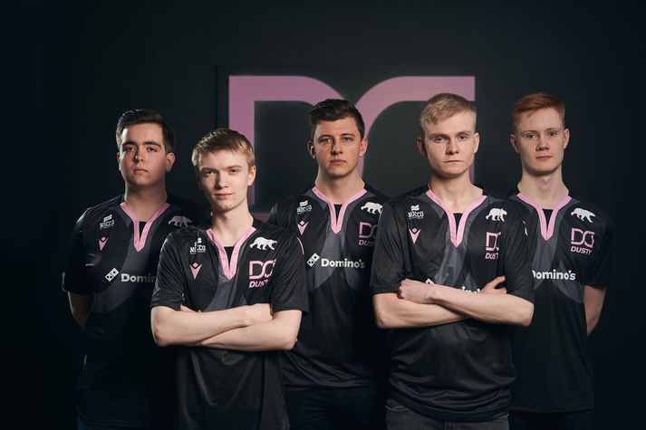 Lið Dusty CS:GO verður í eldlínunni á sunnudagskvöldið.