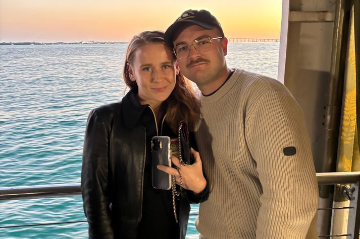 Halla Hauksdóttir og Flóki Larsen eru búsett í borginni Íþöku í ofanverðu New York fylki. Þau ræddu við blaðamann um lífið úti.