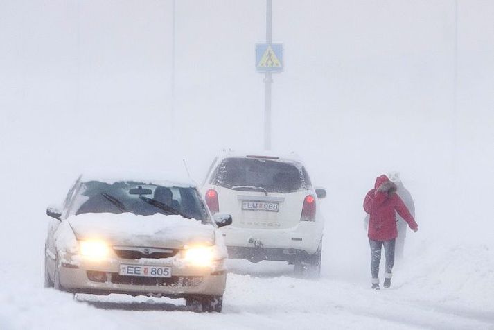 Útlit er fyrir vonskuveður á norðanverðu landinu næstu daga og er líklegt að illfært verði víða. Fréttablaðið /HAG