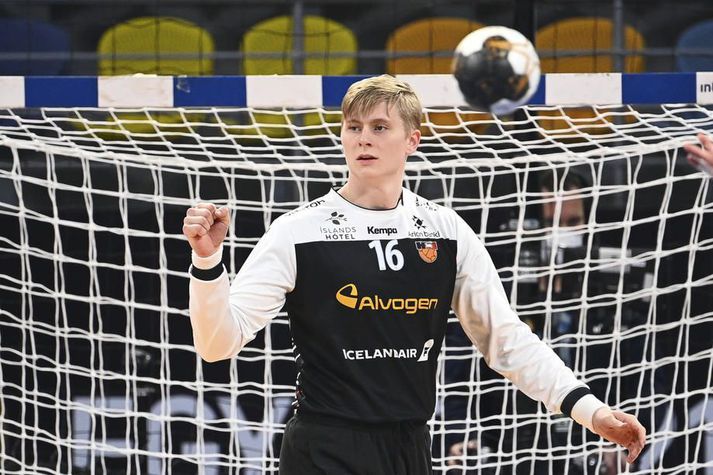 Viktor Gísli Hallgrímsson og félagar hans í GOG eru enn taplausir á toppi dönsku úrvalsdeildarinnar í handbolta.